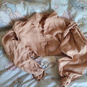 Samantha Pleet Doublet Blouse size XS